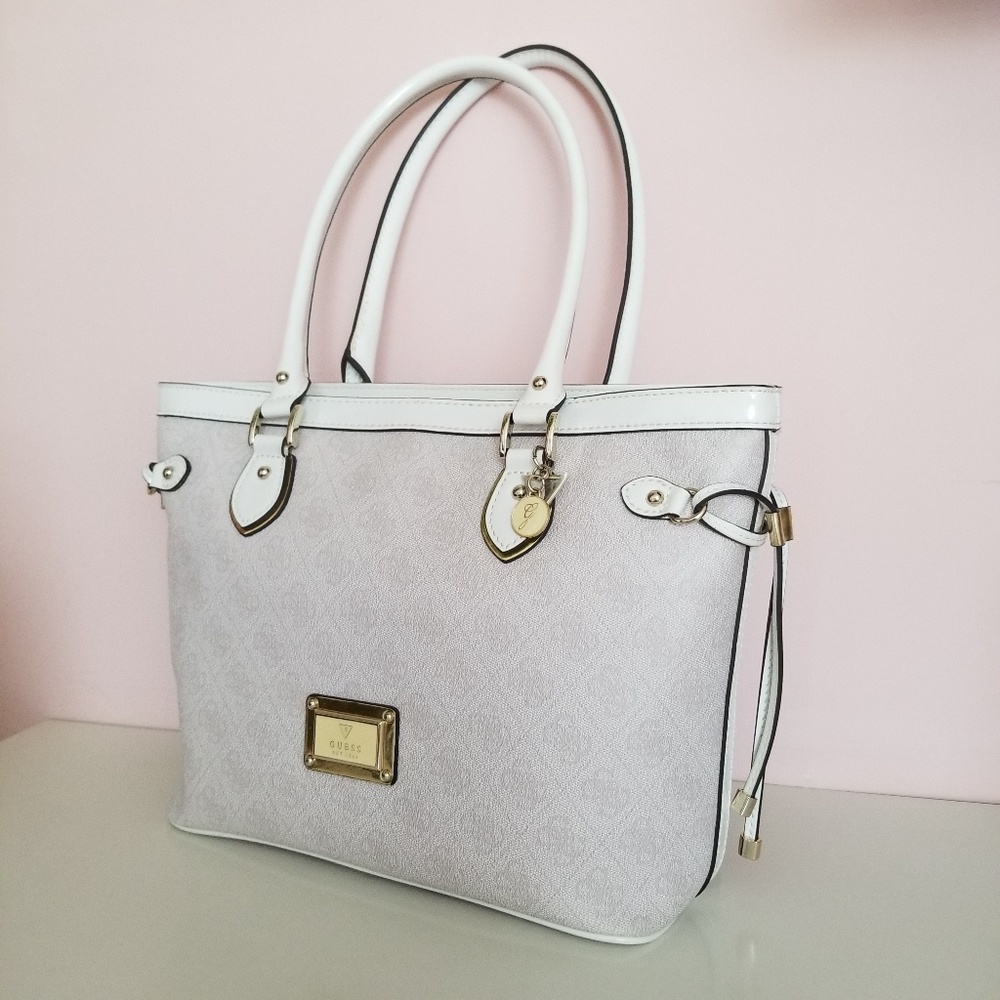 Guess logo tote